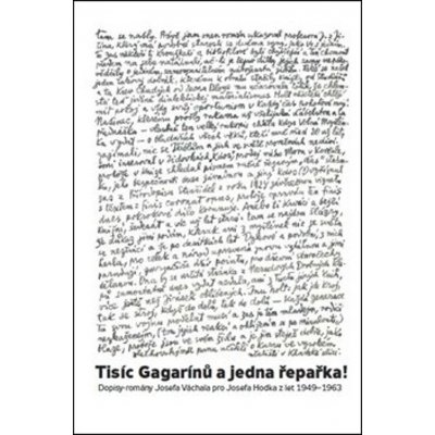 Tisíc Gagarínů a jedna řepařka: Dopisy-romány Josefa Váchala pro Josefa Hodka - Josef Váchal – Zbozi.Blesk.cz