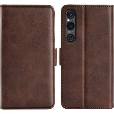 VSECHNONAMOBIL 77764 SIDE Peněženkové pouzdro pro Sony Xperia 1 VI tmavě hnědé – Zboží Živě