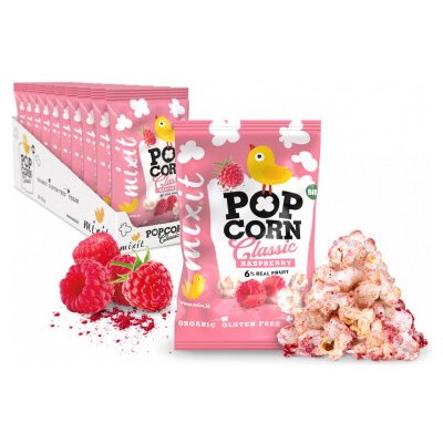 Mixit bio popcorn do kapsy-malina 13 g – Sleviste.cz
