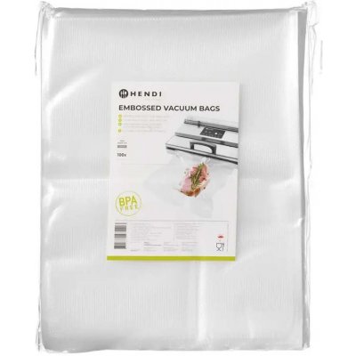 Hendi Vakuové sáčky vroubkované 300 x 400 mm 100 ks – Hledejceny.cz