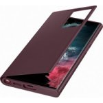 Samsung Clear View Cover Galaxy S22 Burgundy EF-ZS901CEEGEE – Zboží Mobilmania