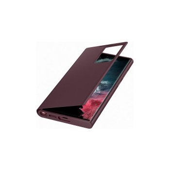 Samsung Clear View Cover Galaxy S22 Burgundy EF-ZS901CEEGEE