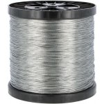 Lanko ocelové pozinkované pro elektrický ohradník 1 5 mm cívka 1000 m – Hledejceny.cz