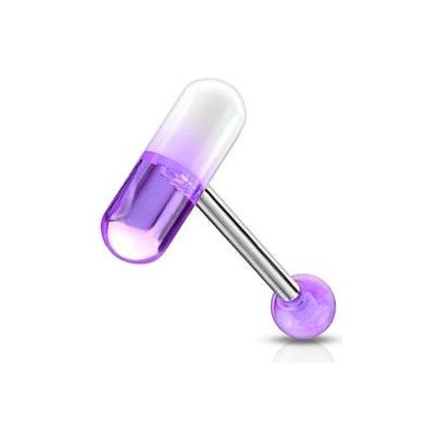 Šperky4U piercing do jazyka kapsle PJ01001-WA – Zboží Mobilmania