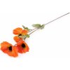 Květina Prima-obchod Umělý vlčí mák, barva 1 oranžová