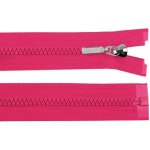 Kostěný zip No 5 délka 50 cm s ozdobným jezdcem Varianta: 145 růžová malinová, Balení: 1 ks – Hledejceny.cz