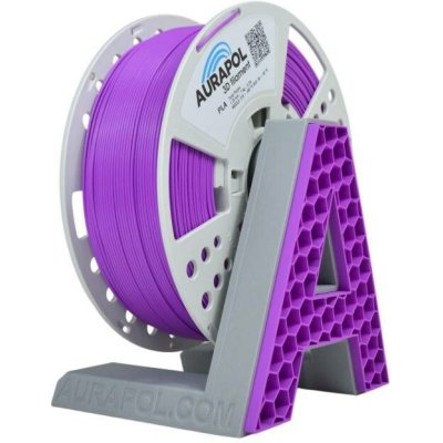 Aurapol PLA 3D Filament Tulip Purple 1 kg 1,75 mm – Sleviste.cz