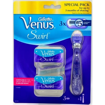 Gillette Venus Swirl + 2 ks hlavic – Zboží Mobilmania