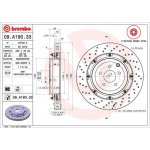 Brzdový kotouč BREMBO 09.A190.33 | Zboží Auto