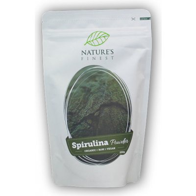Nature's Finest Spirulina Powder Bio 250 g – Zboží Mobilmania