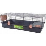 Klec hlodavec EHOP 120cm šedá/růžová s výbavou Zolux – Zboží Dáma