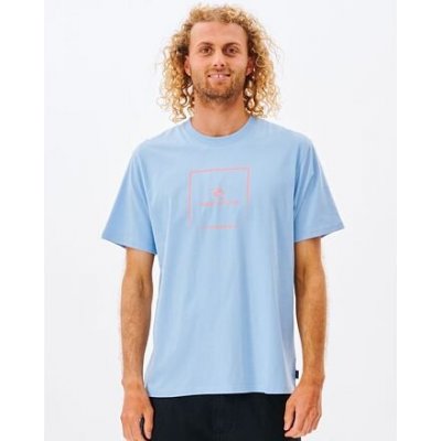 Rip Curl CORP ICON TEE Bells Blue – Zboží Mobilmania