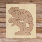 Sentop dvoubarevná montessori vkládačka pro děti Chameleon buk – Zboží Mobilmania