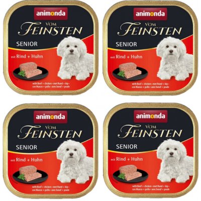 Animonda vom Feinsten Senior hovězí maso & kuře 6 x 150 g – Sleviste.cz