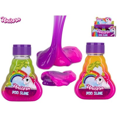 Unicorn lejno jednorožce 10,5cm s duhovým slizem 140g 3barvy 12ks v DBX – Sleviste.cz