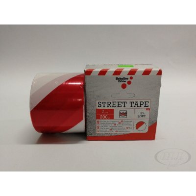 Schuller Eh´Klar páska značkovací 7cm x 200 bm červeno-bílá – Zboží Dáma