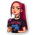 K-Pop Demon Hunters Samolepka Mira – Zboží Mobilmania