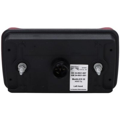 Svítilna zadní MULTILED III levá ASS2 ASPOCK A24-8931-001 – Hledejceny.cz