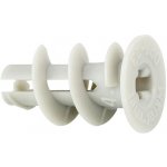 Plastová průchozí hmoždinka do sádrokartonu DRIVA 23 mm (200 ks) – Hledejceny.cz