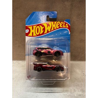 Mattel Hot Wheels 2Pack Toyota GR Supra & Subaru WRX STI – Hledejceny.cz