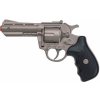 Gonher policejní revolver kovový stříbrný 8 ran 165 x 105 cm