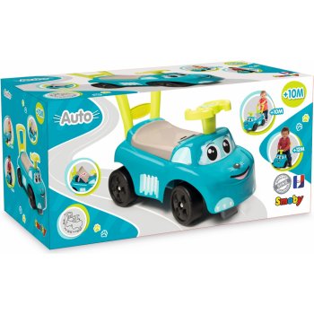 Smoby a chodítko Auta modré Ride-on 2v1 modré