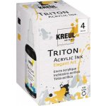 Kreul Triton Sada akrylový inkoust Elegant Art 4 barvy – Zboží Dáma