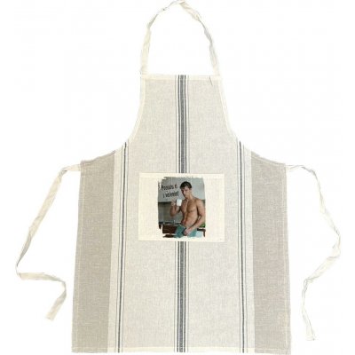 Bohemia Gifts & Cosmetics zástěra s potiskem Pomůžu ti s vařením muž – Zboží Mobilmania