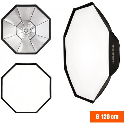 Godox Softbox Godox FW Octa 120cm bajonet Bowens – Zboží Živě