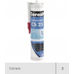 Ceresit CS 25 sanitární silikon 280 g carrara – Hledejceny.cz