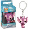 Přívěsky na klíče Funko POP! Keychain Lilo & Stitch Angel limited diamond edition