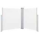 vidaXL Zatahovací boční markýza krémová 140 x 600 cm – HobbyKompas.cz