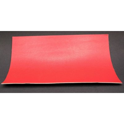 Samolepicí kožená záplata - červená - rozměr 16 cm x 10 cm – Hledejceny.cz