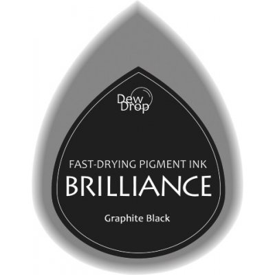 Tsukineko Razítkovací inkoust Dew Drop ČERNÝ – Zboží Dáma