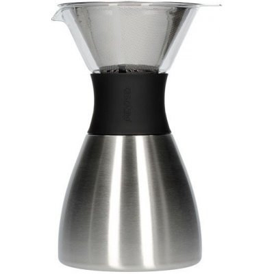 Asobu Pour Over PO300 stříbrný/černý 1,0 l – Zboží Mobilmania