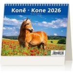 Stolní Helma MiniMax Koně 2026 – Zboží Dáma