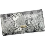 PATRIZIA PIU luxusní šedá dámská kožená peněženka RFID v dárkové krabičce – Zboží Mobilmania