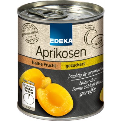 Edeka nakládané meruňky 225 g – Zboží Dáma