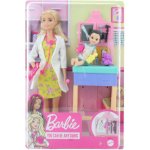 Barbie povolání herní set dětská doktorka blondýnka – Zboží Mobilmania