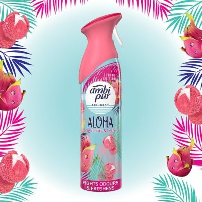 Ambi Pur Aloha Osvěžovač Vzduchu Ve Spreji 185 ml – Zboží Dáma