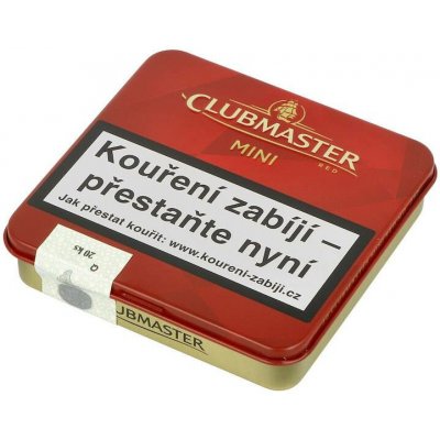 Clubmaster 20 Mini Aromatic Vanilla Cig. – Zboží Mobilmania
