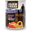 Konzerva pro psy Topstein Farm Fresh telecí se sladkými bramborami 32 x 400 g