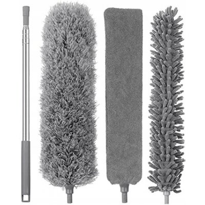 Gockowiak Prachovka na prach teleskopická šedá mikrovlákno 3 nástavce – Zboží Dáma
