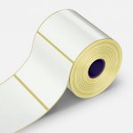 CDRmarket ETRL-100x50-TTR Samolepicí etikety 100x50 mm papírové role bílá 1000 ks – Zboží Mobilmania