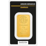 Argor-Heraeus zlatý slitek kinebar 20 g – Zboží Mobilmania