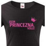 Bezvatriko.cz Canvas 0399 Jsem princezna vole Černá – Hledejceny.cz