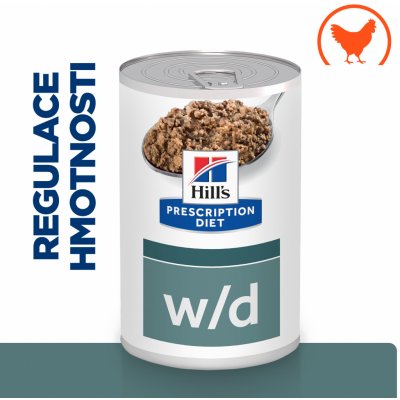 Hill’s Prescription Diet Adult Dog W/D Diabetes Care Chicken 370 g