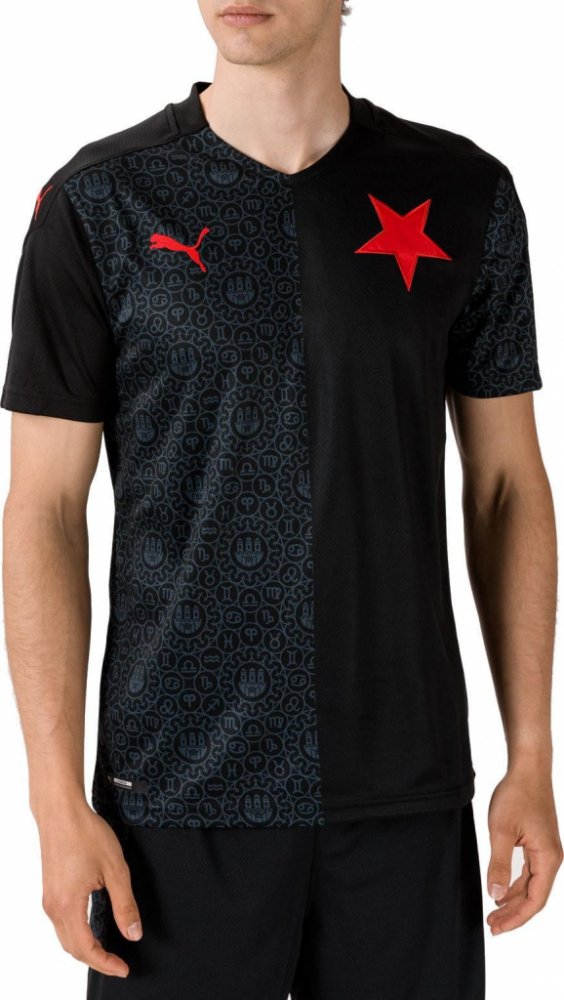 Puma dres SK Slavia Praha Replica 2020/21 venkovní Černá | Srovnanicen.cz