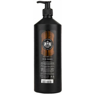 Dear Barber šampon na vlasy a vousy 1000 ml – Zboží Dáma