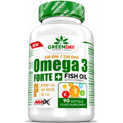 Greenday Omega 3 FORTE+ 90 kapslí – Zboží Mobilmania